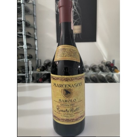 Renato Ratti Barolo Marcenasco 1987